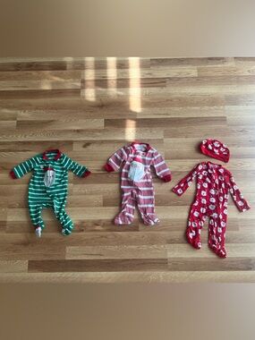 Holiday Footed Pajamas Bundle